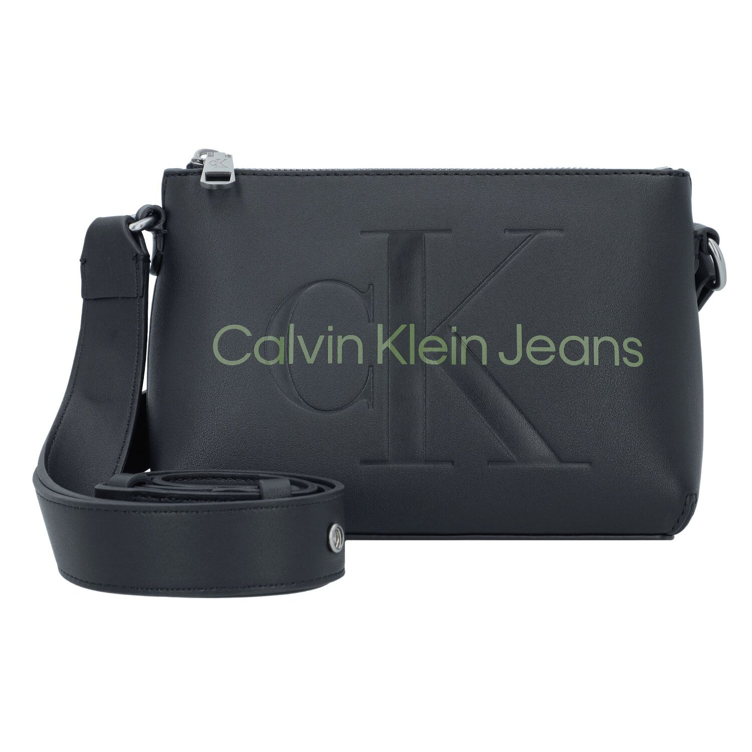 Calvin Klein Jeans Sculpted Borsa a tracolla 20 cm black dark juniper sul Bagaglio