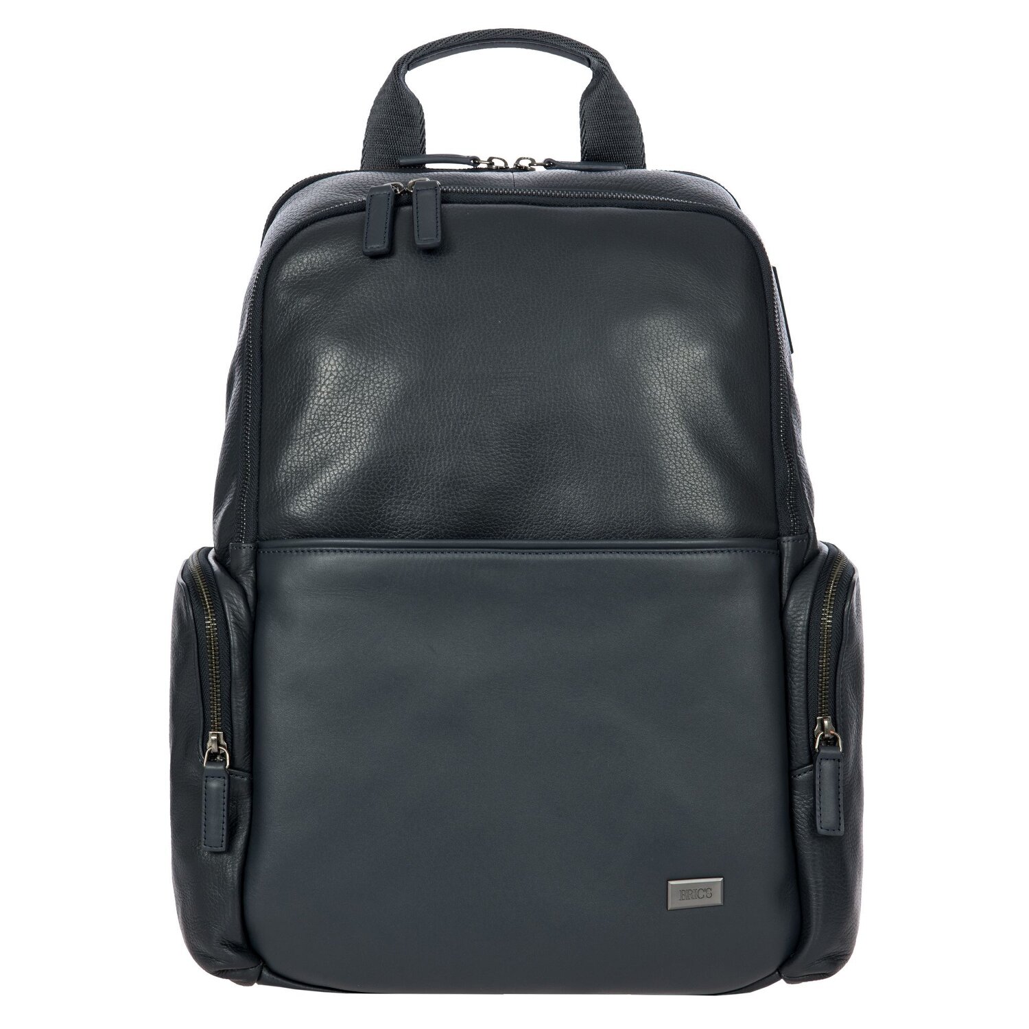 Bric's Torino Zaino in pelle 45 cm Scomparto per laptop navy