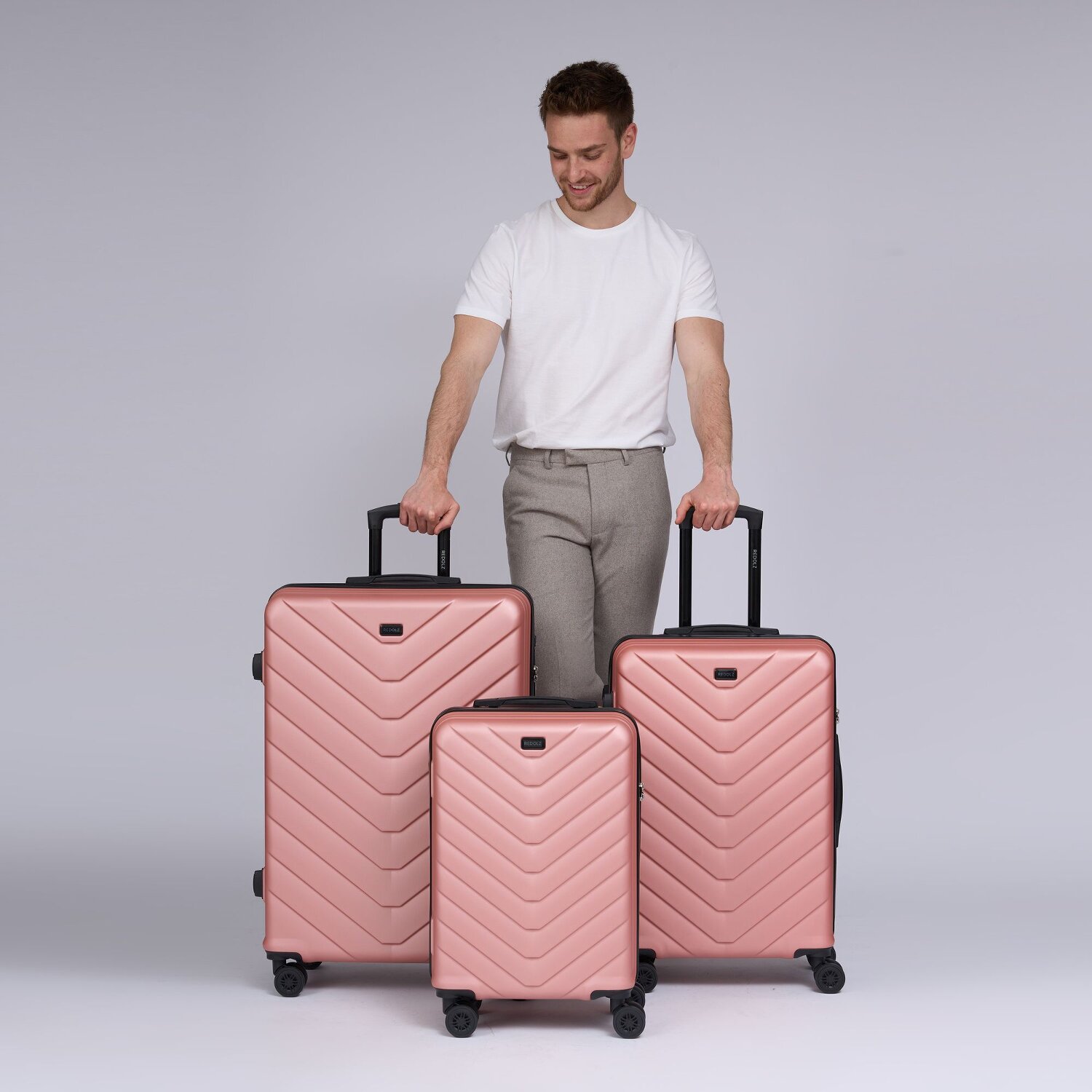 Travelite Borsa da viaggio - rose/rosa 