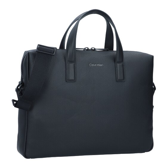 Calvin Klein Cartella 39 cm con scomparto per laptop ck black