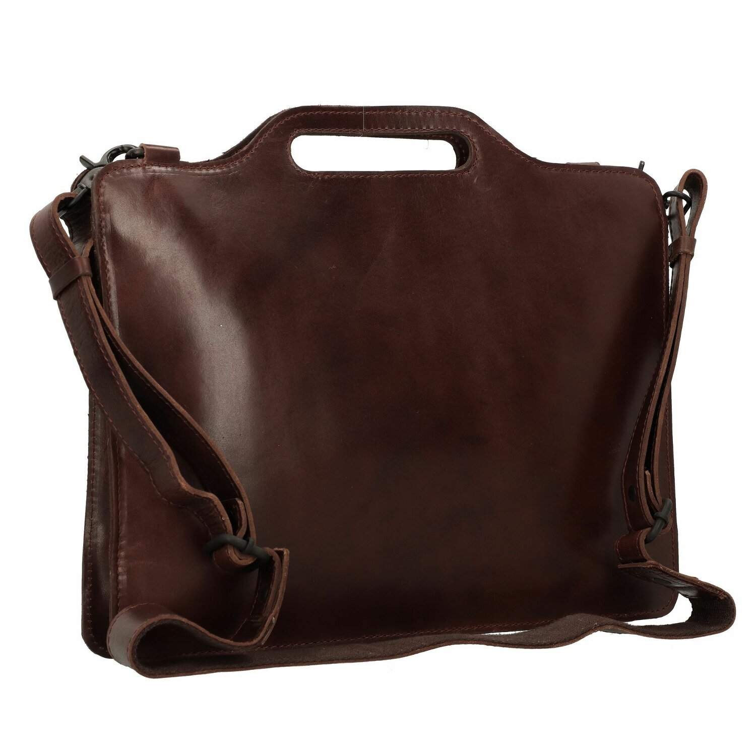 Harold's Aber Borsa per computer portatile Pelle 35 cm braun