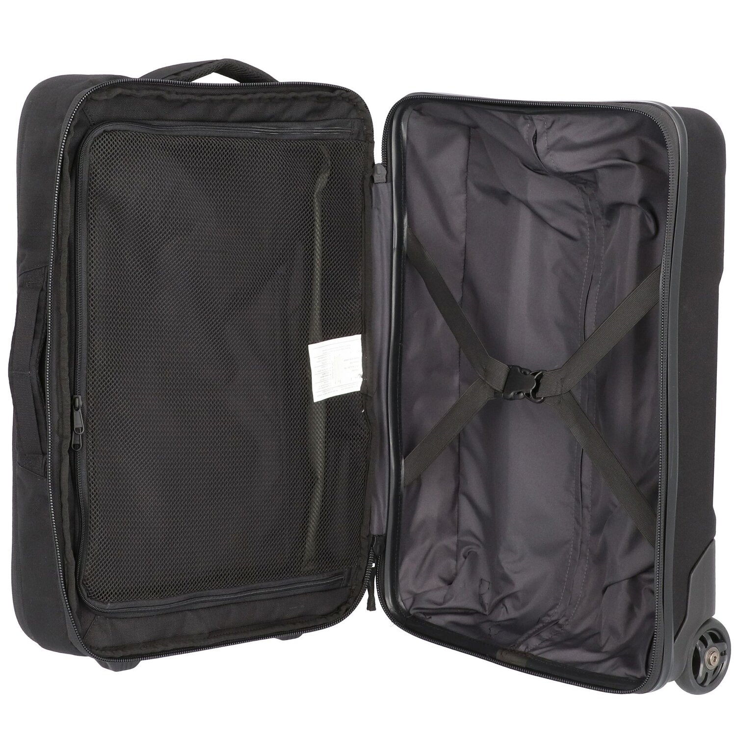 Roncato Joy Trolley a 2 ruote per zaino Scomparto per laptop da 47 cm nero