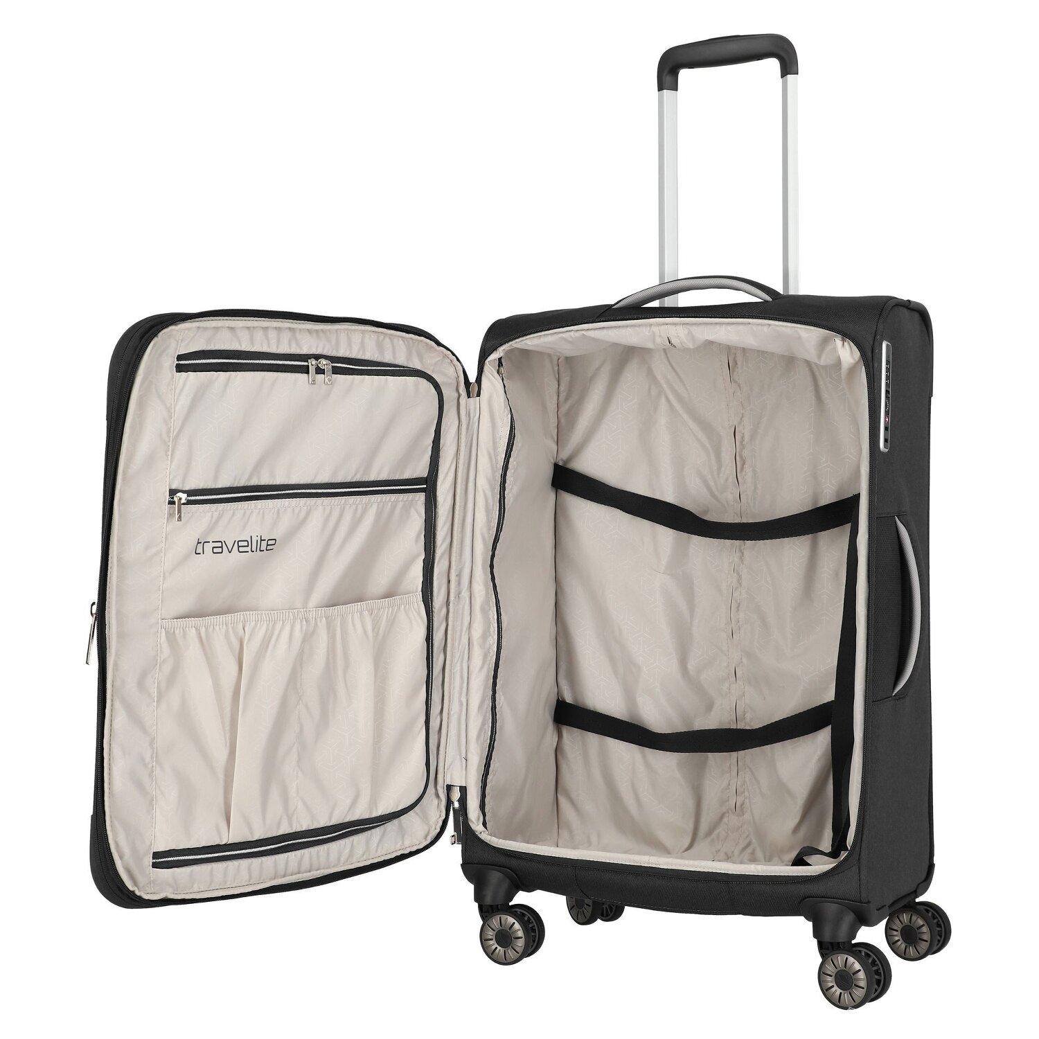 Travelite Miigo 4 Roll Suitcase Set 4pcs. nachtschwarz
